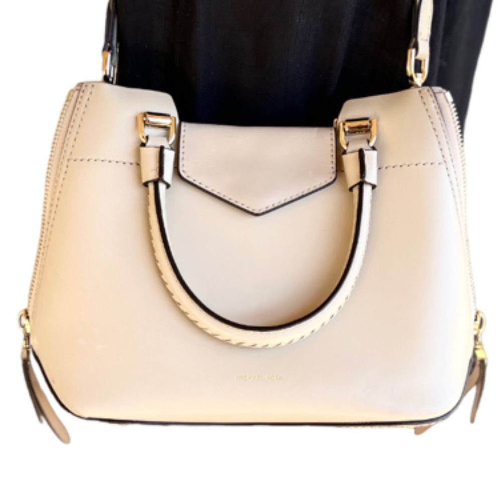 Mercer Mauve Satchel Crossbody Handbag - Picture 2 of 12